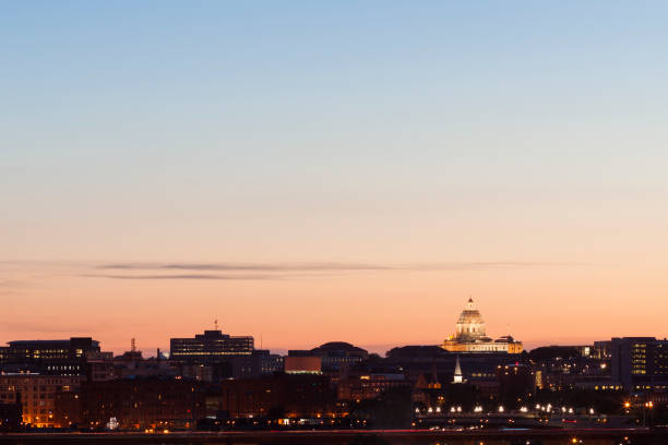 istock Panorama of St. Paul with State Capitol Building 1026808284