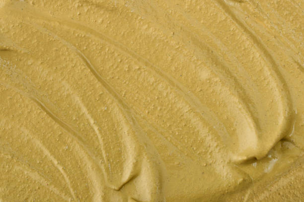 istock Texture of white clay mask cream 1026808432