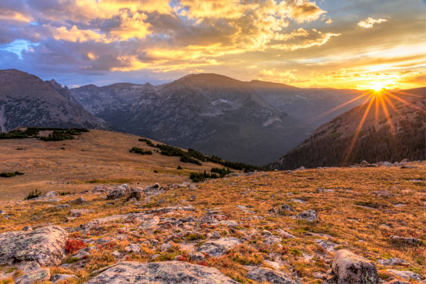 istock Last Rays of Sun on Ute Crossing 1026820564