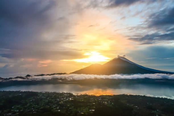 istock Beautiful view on Agung volcano 1026825700