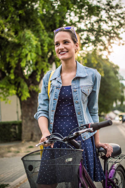 istock Woman in town 1026825926