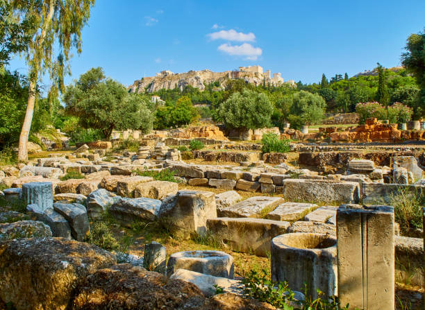 istock Ancient Agora of Athens with the Acropolis in background. Greece. 1026837196