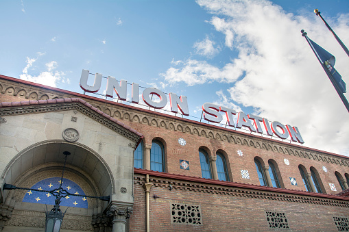 union station is a local landmark public building in ogden utah main street