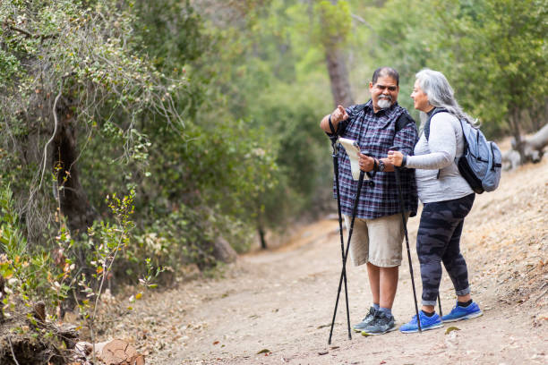istock Senior Mexican Couple Hiking 1026849428