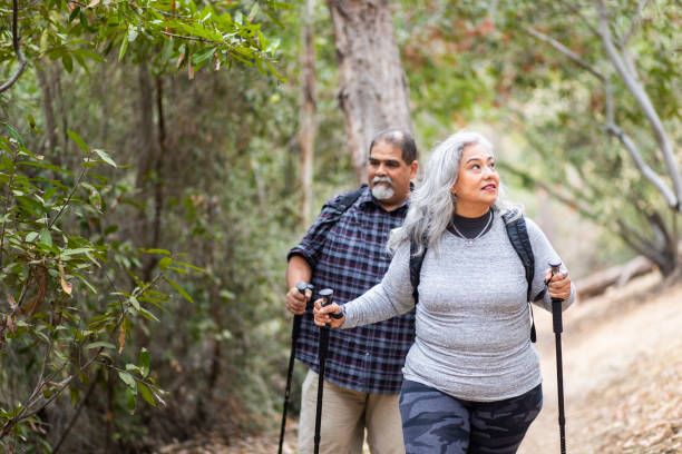 istock Senior Mexican Couple Hiking 1026849430