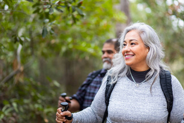 istock Senior Mexican Couple Hiking 1026849632