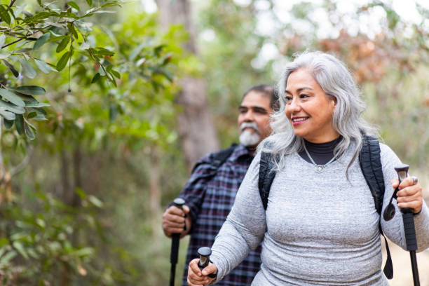istock Senior Mexican Couple Hiking 1026849776