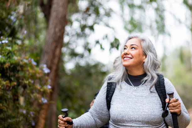 Senior Mexican Couple Hiking
