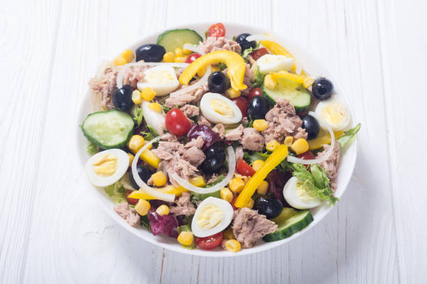 istock Tuna salad with vegetables 1026887210