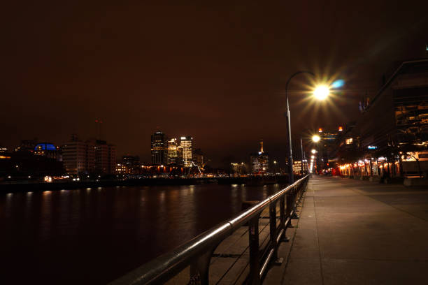 istock Puerto madero at night 1026889560