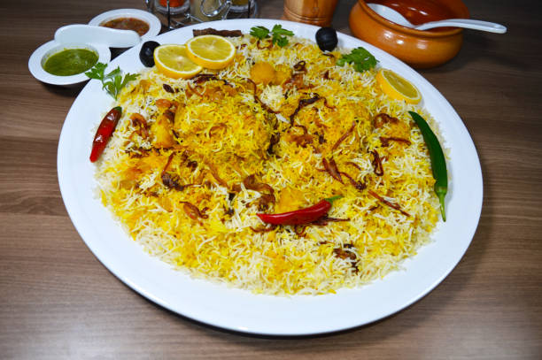 istock Indian delicious chicken briyani 1026892314
