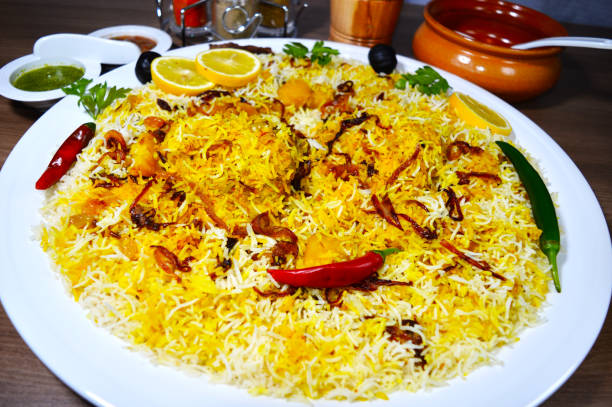 istock Indian delicious chicken briyani 1026892518