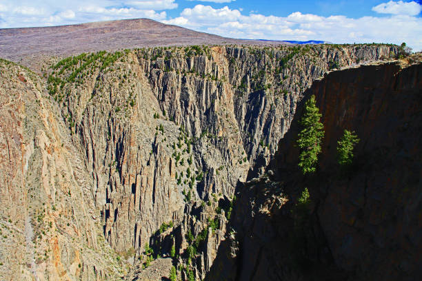 istock Black Shadow Copy Space in Black Canyon at Gunnison Point 1026904312