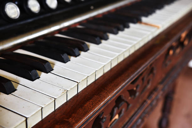 istock Vintage Piano Keys 1026915196