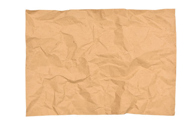 istock Wrinkled brown paper 1026926134