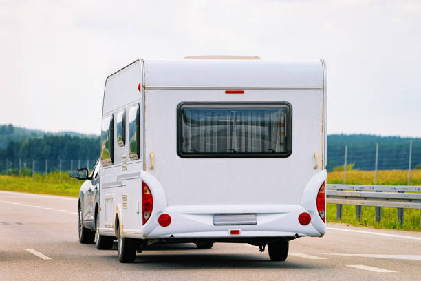istock Camper at road in Warsaw Poland 1026941858
