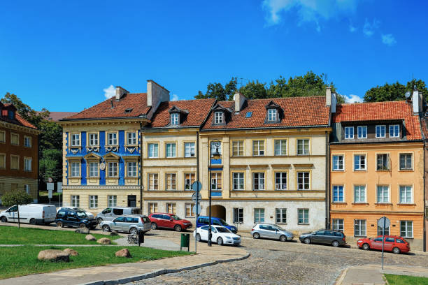 istock Old Architecture in Old town of Warsaw 1026942744