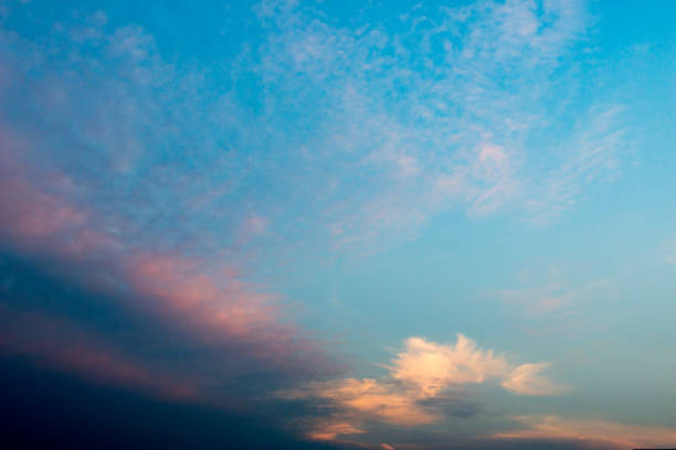 beautiful Cloudy sunrise sky background