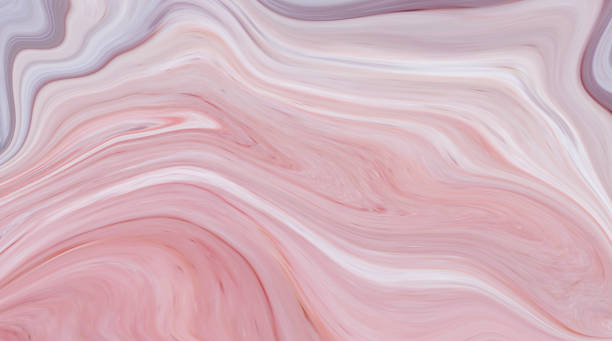 istock Colorful paintings of marbling, Pink marble ink pattern texture abstract background. Can be used for background or wallpaper 1026947416