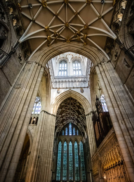 istock Inside the York Minster Cathedral in York, UK 1026948264