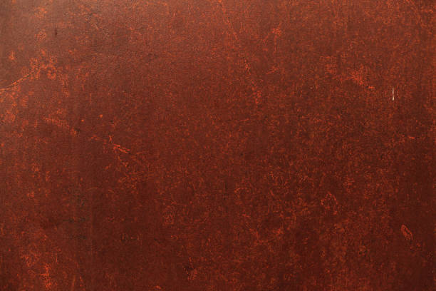 old detailed aged vintage rusty seamless red brown textured metal sheet exterior fence used in construction industry as a house building material. Good for background, backdrop, wallpaper old detailed aged vintage rusty seamless red brown textured metal sheet exterior fence used in construction industry as a house building material. Good for background, backdrop, wallpaper rust texture stock pictures, royalty-free photos & images