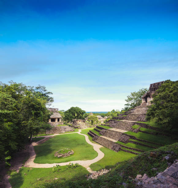 istock Ruins of Palenque in Chiapas, Mexico 1026963844