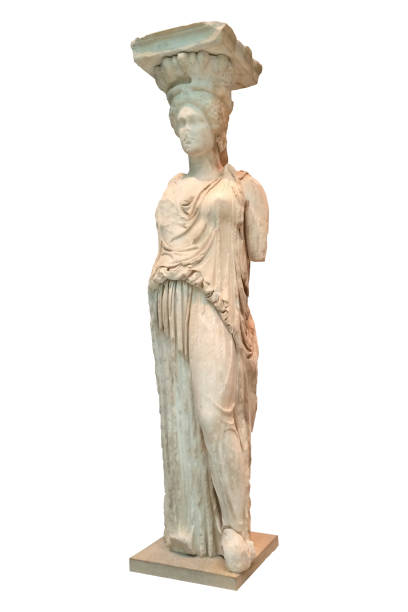 istock Greek caryatids on white 1026975926