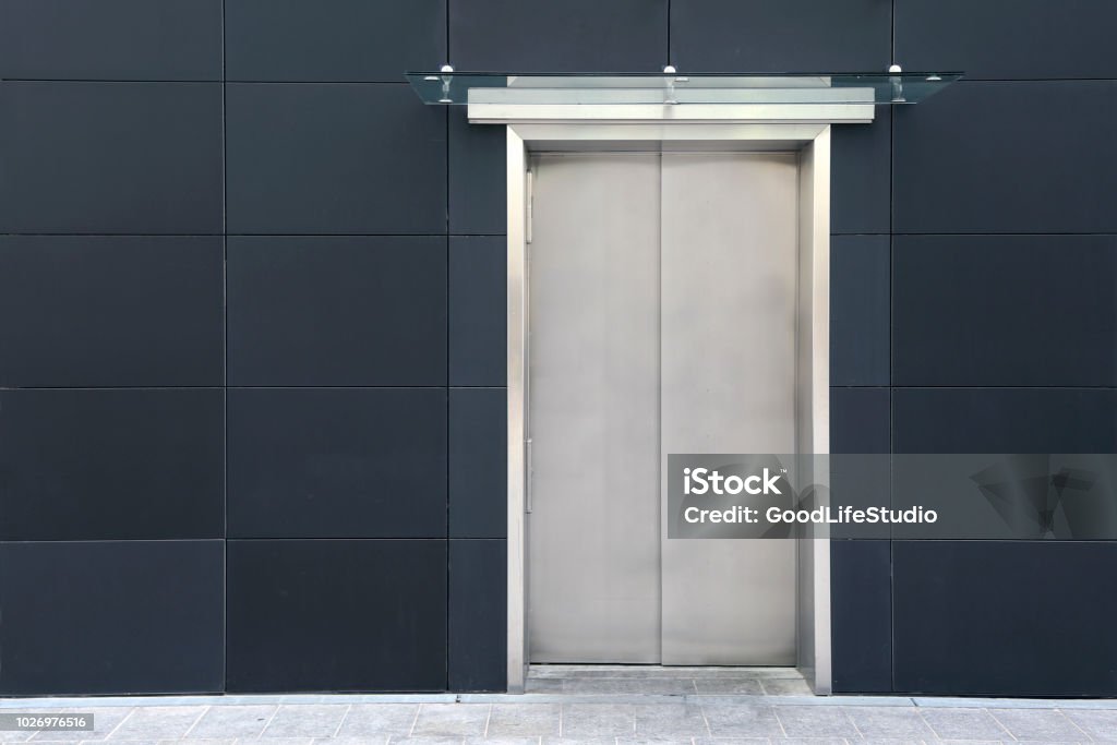 Elevator Elevator in a modern office building. Elevator Stock Photo