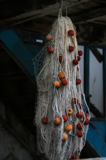 istock Close-up of hanging fushing net 1026982698