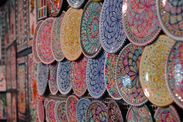 istock walking inside the Oriental Market 1026986482