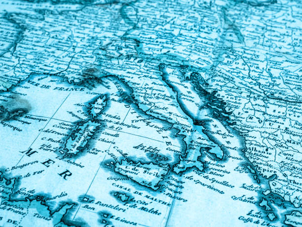 istock Old map of Europe 1026989840