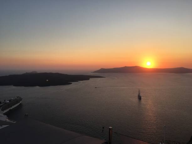 istock Caldera views from Santorini island 1026995470