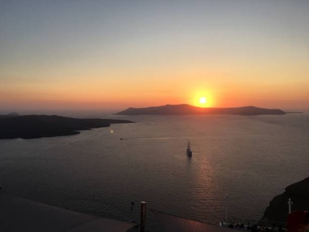 istock Caldera views from Santorini island 1026995480