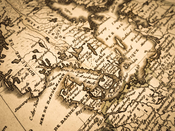 istock Old map of Northern Europe 1026995678
