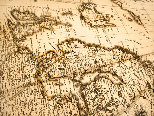 istock Old map of Northern Europe 1026995916