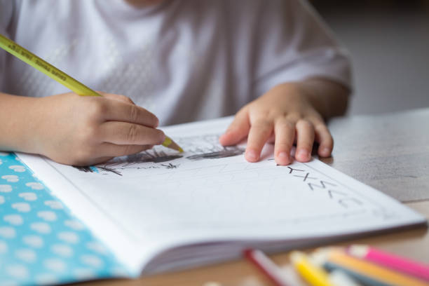 istock Children's drawing and painting. 1027012266