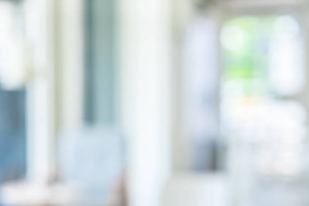 istock Blur background of office interior with window. 1027016690