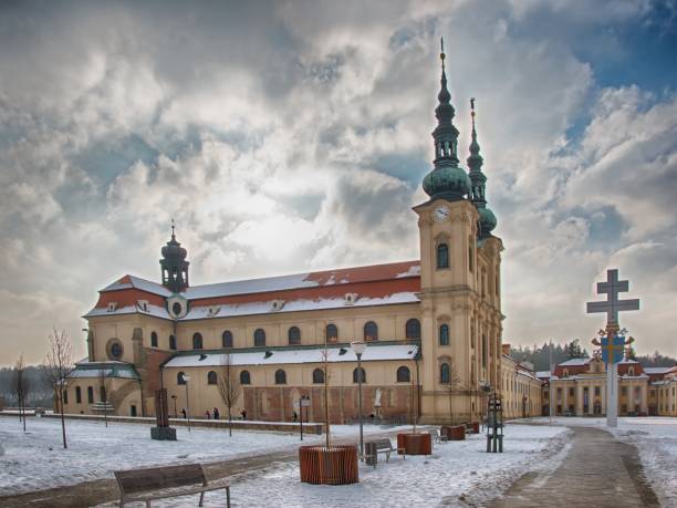 istock Basilica in Famous pilgrimage centre Velehrad, Czech Republic 1027023268