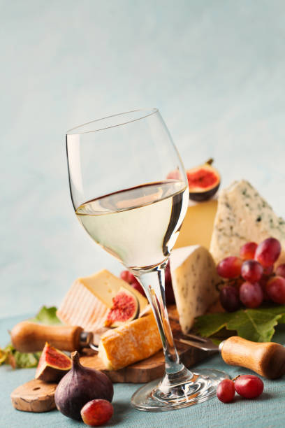 istock Variety of cheeses on serving board 1027027374