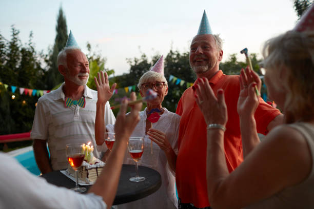 istock Seniors Birthday Party 1027036592