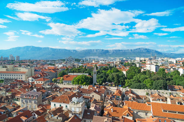 istock View on the old town of Split, Croatia. 1027036618