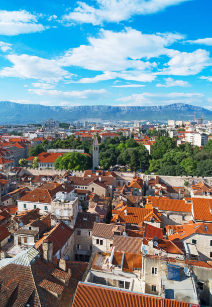 istock View on the old town of Split, Croatia. 1027036620