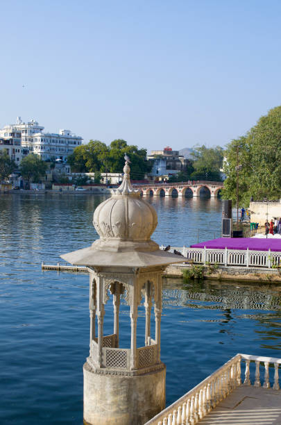 istock Beautiful landscape in India sity Udaipur 1027037028