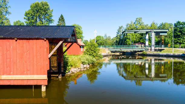 istock Bascule bridge at Gota canal 1027050834