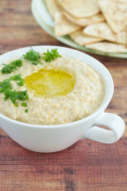 istock Homemade hummus with tortilla chips 1027051008