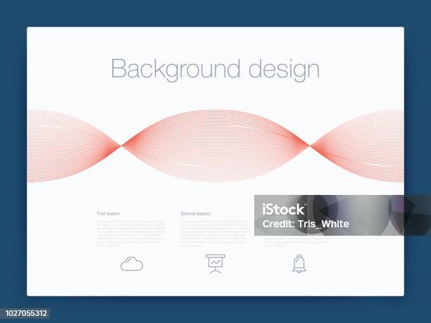 User Interface Background Wavef Futuristic User Interface Ui Technology Background Vector Stock ...