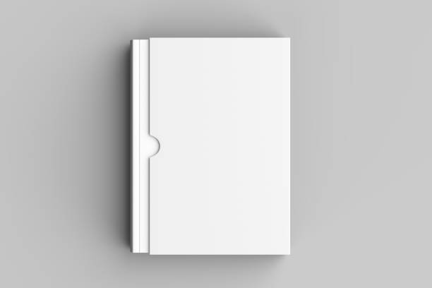 istock Slipcase book mock up isolated on soft gray background. 3D illustration 1027056252