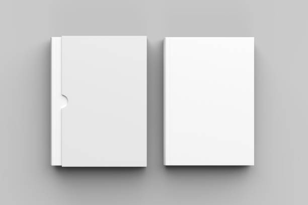 istock Slipcase book mock up isolated on soft gray background. 3D illustration 1027059558