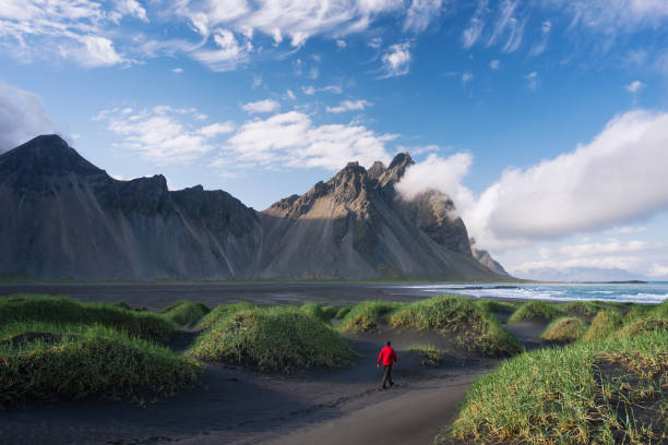 istock Vestrahorn mountain and Stokksnes, Iceland 1027090184