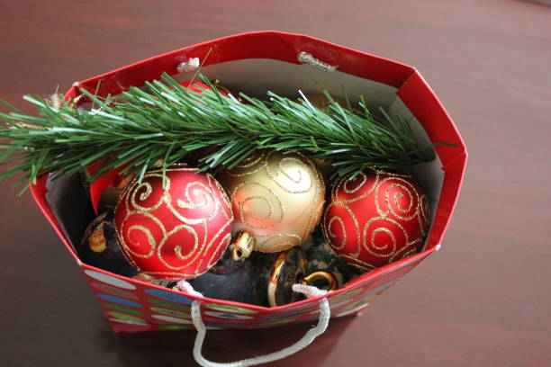 istock Bag of Ornaments 1027104698